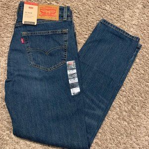 Levi's 511 Slim Fit Jeans W\Stretch Blue Men's Sizes NWT MSRP$69.50 511-5394